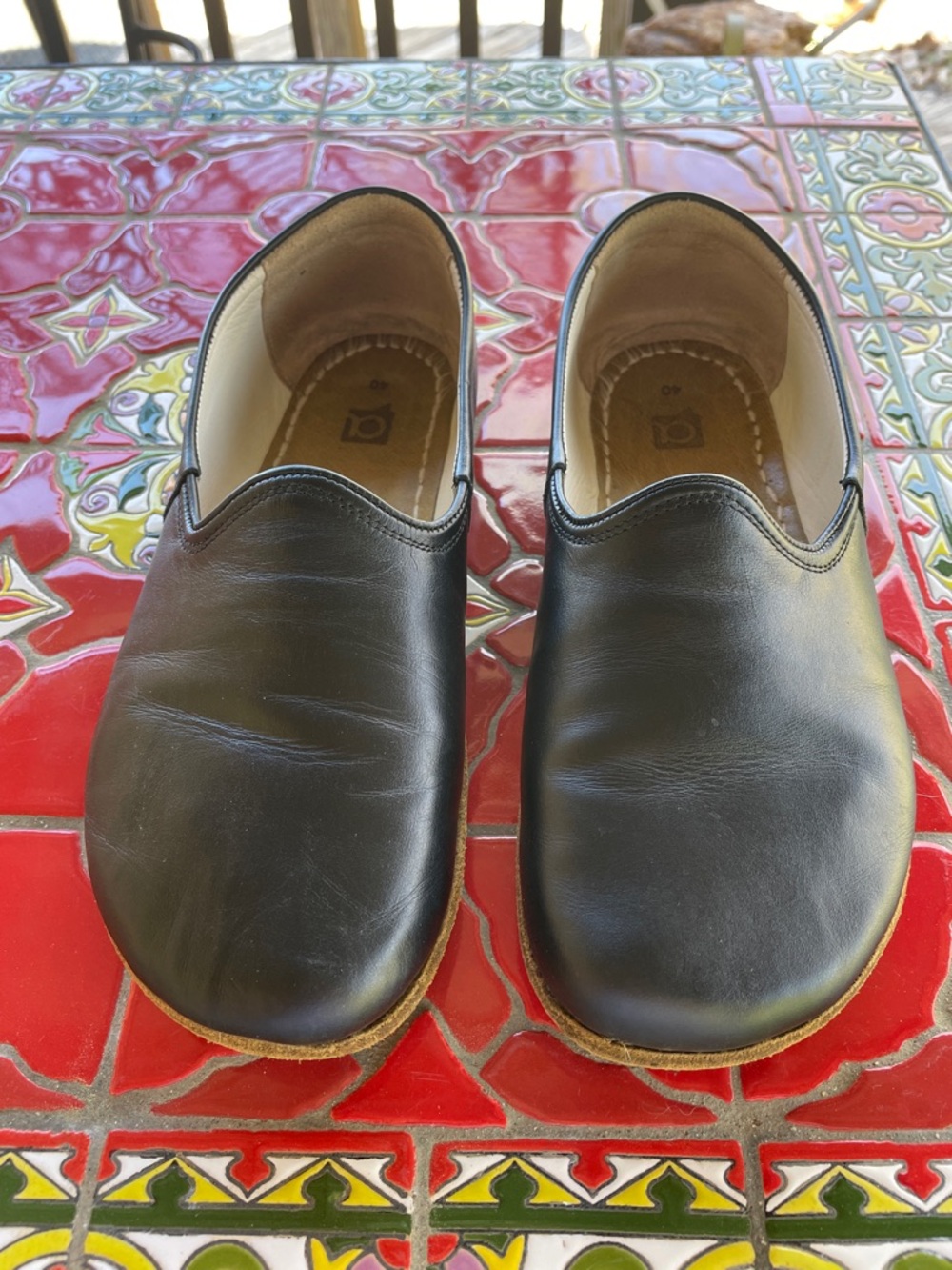 ANYA Black Barefoot Flat